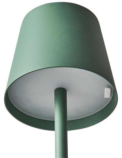 LED bezdrátová stolní lampa BACEIRO se stmívačem Kov Zelená