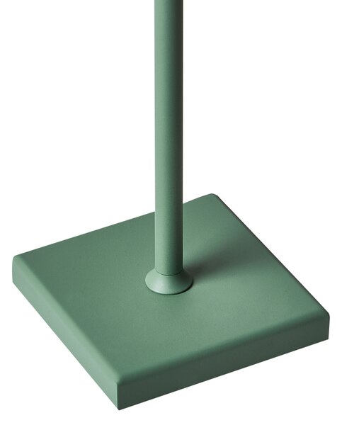 LED bezdrátová stolní lampa BACEIRO se stmívačem Kov Zelená