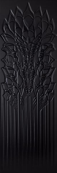 Paradyz Obklad Cold Crown Black Struktura 39.8x119.8 cm