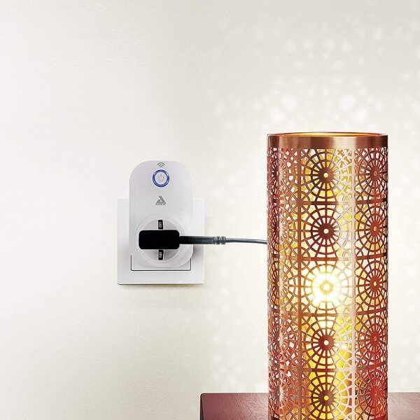 Eglo 97936 - Chytrá zásuvka Connect plug PLUS 2300W SCHUKO Bluetooth