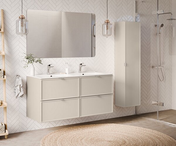 Koupelnová vysoká skříňka BELLA CASHMERE