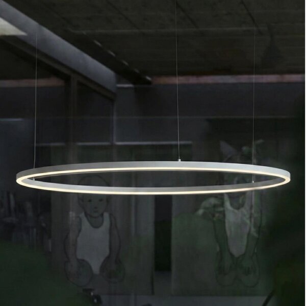 Ideal Lux - LED Lustr na lanku ORACLE LED/55W/230V 3000K pr. 90 cm bílá