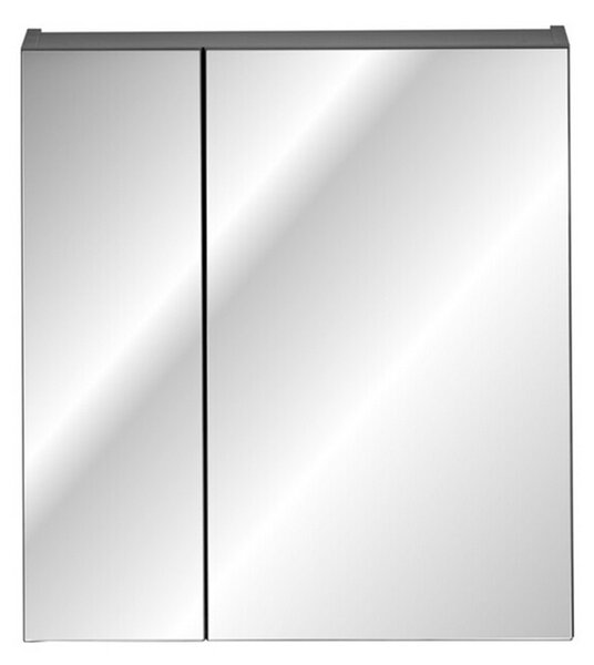 Koupelnová skříňka se zrcadlem SANTA FE BLACK 60cm