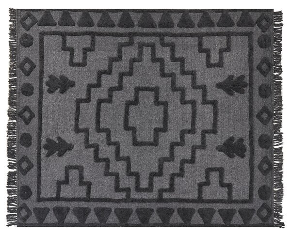 Deka CHACK Bavlna 200 x 220 cm Tmavě šedá