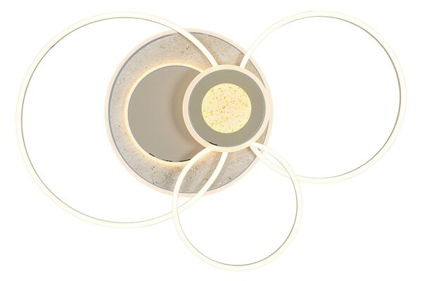 STROPNÍ LED SVÍTIDLO, 90/63/8,5 cm Novel - Online Only svítidla, Online Only