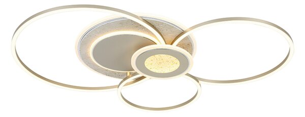 STROPNÍ LED SVÍTIDLO, 90/63/8,5 cm Novel - Online Only svítidla, Online Only