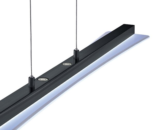 Trio Leuchten R32421132 SMASH - LED svítidlo nad stůl stmívatelný + změna barvy světla, 100cm (LED stahovací svítidlo nad jídelní nebo pracovní stůl, změna teploty světla + stmívání dotykovým senzorem)