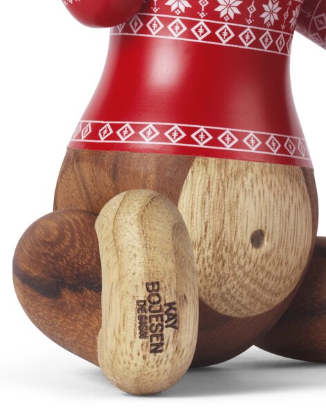 Opička Kay Bojesen Christmas Jumper Red - Small KB135