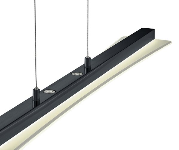 Trio Leuchten R32421132 SMASH - LED svítidlo nad stůl stmívatelný + změna barvy světla, 100cm (LED stahovací svítidlo nad jídelní nebo pracovní stůl, změna teploty světla + stmívání dotykovým senzorem)