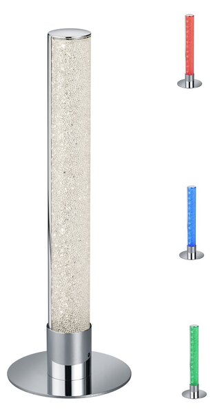 Trio Leuchten R52571100 LEIA - Stolní RGB lampička s ovladačem 40cm, 5W (Stolní lampa s ovladačem, barevné svícení)