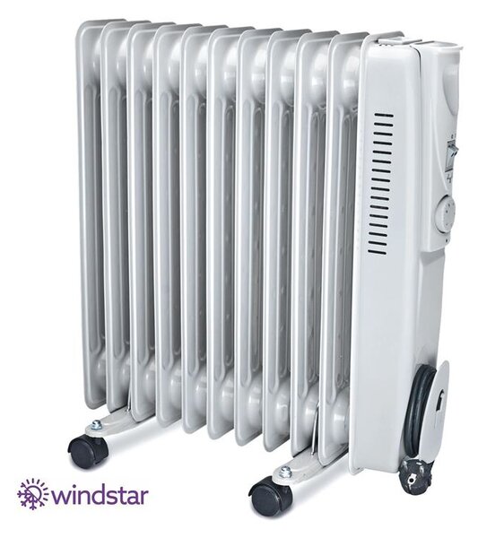 Elektrický olejový radiátor WINDSTAR 2500 W (11 žeber)