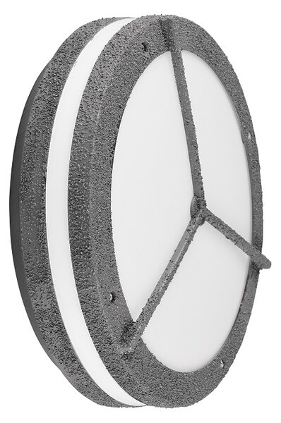 Trio Leuchten 676160278 MURRAY - Venkovní retro svítidlo v betonově šedé provedení 2 x E27, IP54, Ø 30cm (Šedé svítidlo na venkovní strop nebo zeď)