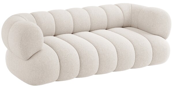 -25 % Dny MOMENTI– Cosmopolitan Design Světle béžová trojmístná pohovka Koge 210 cm