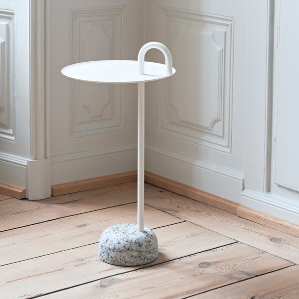 HAY Odkládací stolek Bowler Side, Cream White