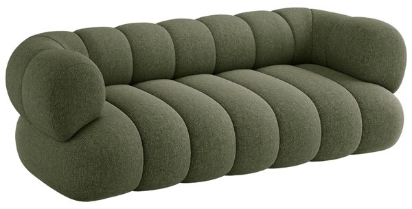 Cosmopolitan Design Zelená trojmístná pohovka Koge 210 cm