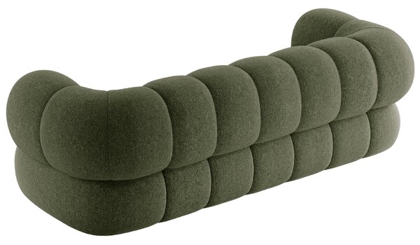 Cosmopolitan Design Zelená trojmístná pohovka Koge 210 cm