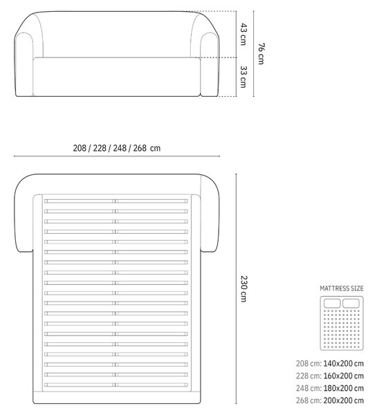 -25 % Dny MOMENTI– Cosmopolitan Design Tmavě modrá sametová dvoulůžková postel Campi 160 x 200 cm s úložným prostorem