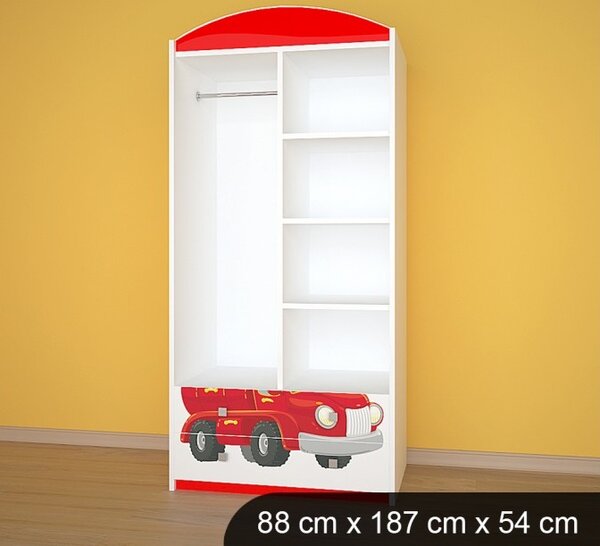 Skříň hasič SZ06 Barva: bílá