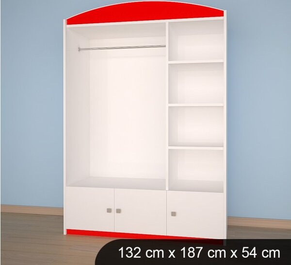 Skříň hasič SZ10 Barva: bílá