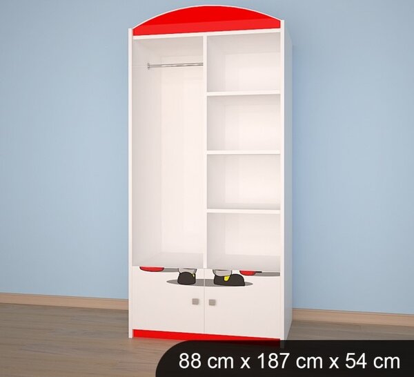 Skříň hasič SZ07 Barva: bílá