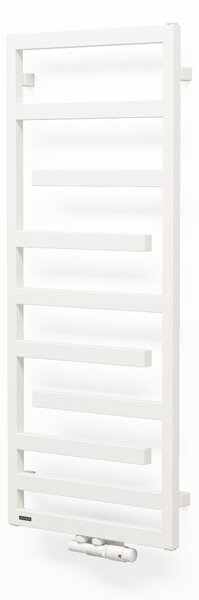 Oltens Flamma koupelnový radiátor designově 121x50 cm bílá 55015000