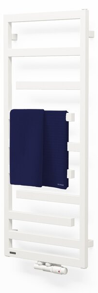 Oltens Flamma koupelnový radiátor designově 121x50 cm bílá 55015000