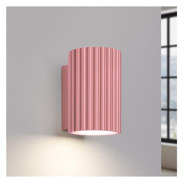Brilagi - LED Nástěnné svítidlo CRESTO 1xGU10/10W/230V 10 cm růžová