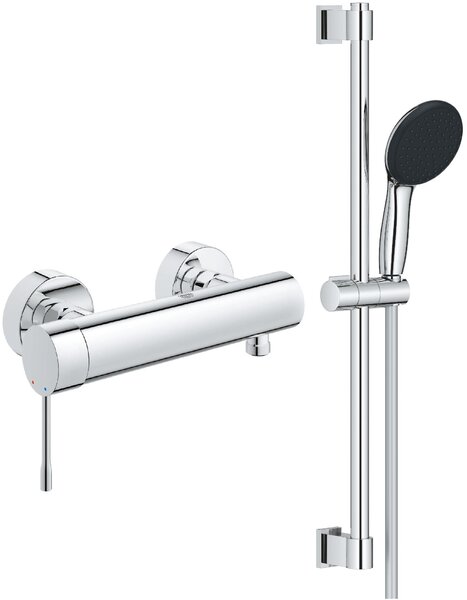 Sada sprchová baterie Grohe Essence 33636001, sprchová sada Grohe Vitalio Start 27942001