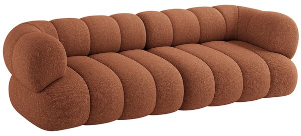 -25 % Dny MOMENTI– Cosmopolitan Design Terakotově oranžová čtyřmístná pohovka Koge 240 cm