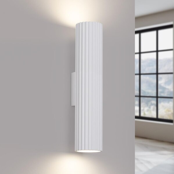 Brilagi - LED Nástěnné svítidlo CRESTO 2xGU10/10W/230V 30 cm bílá