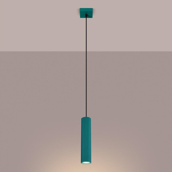 Brilagi - LED Lustr na lanku CRESTO 1xGU10/10W/230V tyrkysová