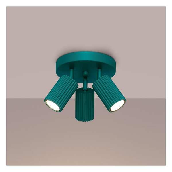 Brilagi - LED Bodové svítidlo CRESTO 3xGU10/10W/230V tyrkysová