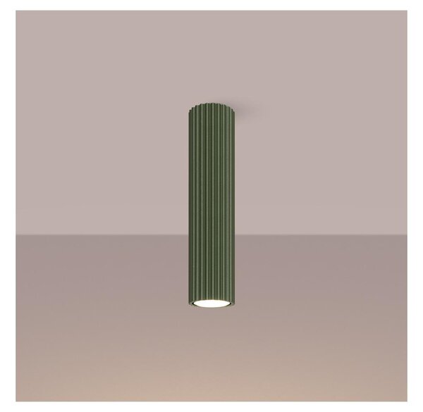 Brilagi - LED Bodové svítidlo CRESTO 1xGU10/10W/230V 30 cm zelená