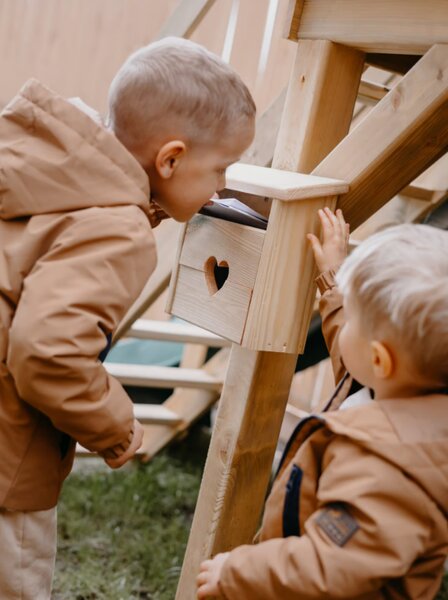 Dětské hřiště Kouzelný domeček Barva skluzavky: antracit