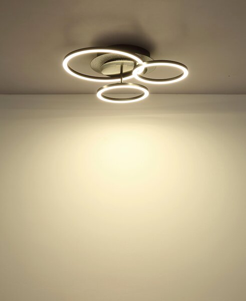 STROPNÍ LED SVÍTIDLO, 46/42/11,5 cm Globo - Online Only svítidla, Online Only