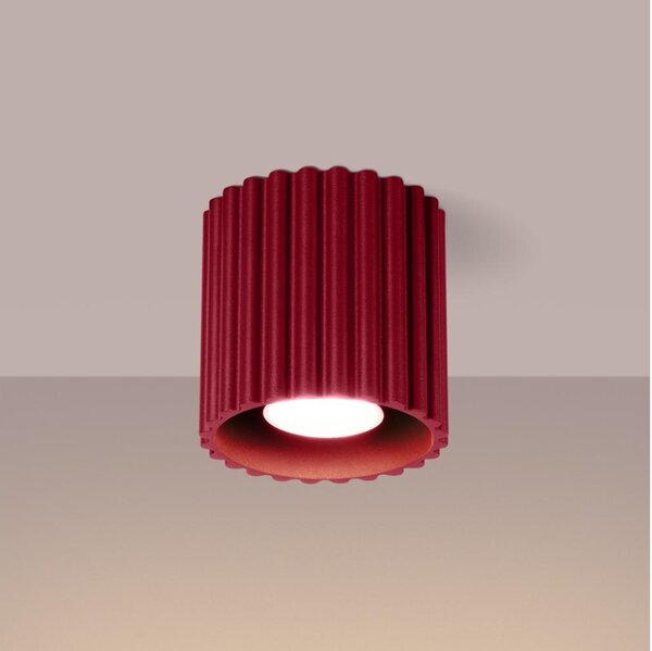 Brilagi - LED Bodové svítidlo SFERA 1xGU10/10W/230V pr. 10 cm burgundy