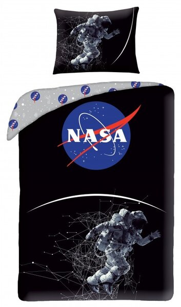 HALANTEX Povlečení ve vaku NASA souhvězdí Bavlna, 140/200, 70/90 cm