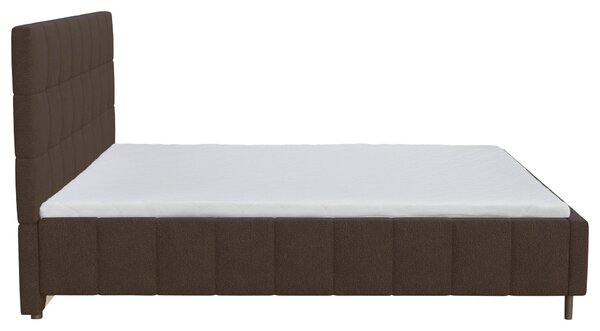 ČALOUNĚNÁ POSTEL, 180/200 cm, hnědá MID.YOU - Postele s úložným prostorem, Online Only