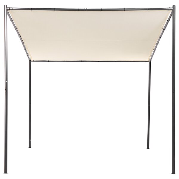 Zahradní pavilon VIMINO Kov 282 cm 294 cm Béžová