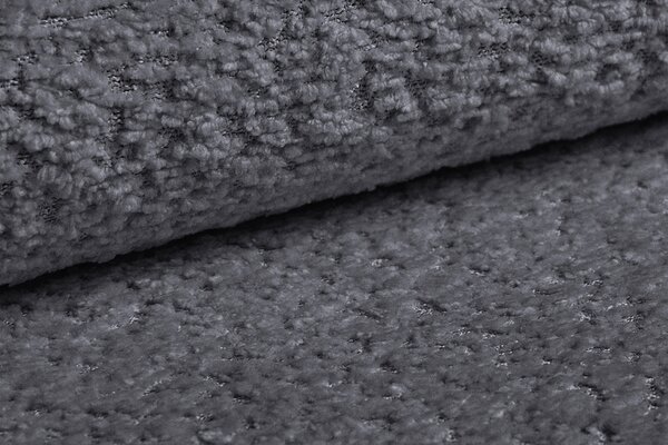 -25 % Dny MOMENTI– Cosmopolitan Design Tmavě šedá bouclé rozkládací pohovka Kemi 206 cm