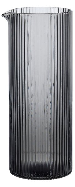 FERM LIVING Džbánek na mléko Ripple Jug, Smoked Grey