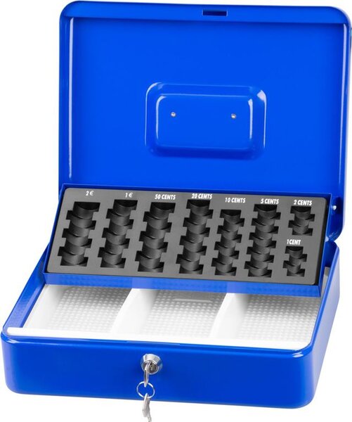 Skrinka CashBox 300x240x90 mm, na peniaze a mince