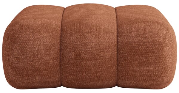 -25 % Dny MOMENTI– Cosmopolitan Design Terakotově oranžová podnožka Koge 95 x 95 cm