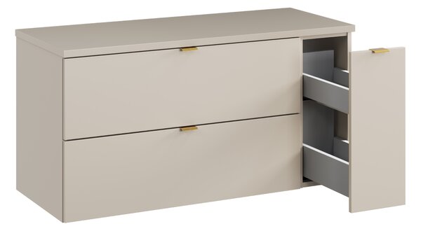 Comad Set koupelnového nábytku Dalia Cashmere 100 kašmírová matná (3 kusy nábytku)