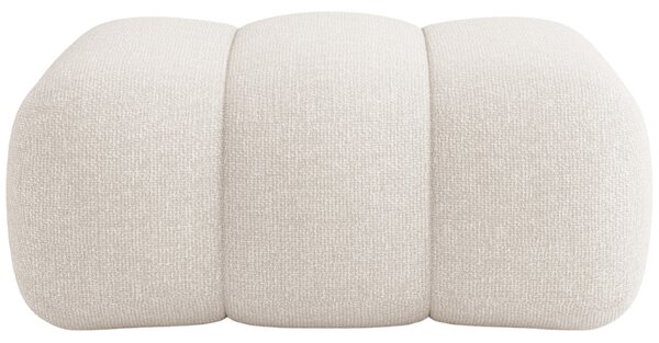 -25 % Dny MOMENTI– Cosmopolitan Design Světle béžová podnožka Koge 95 x 95 cm