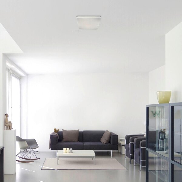 STROPNÍ LED SVÍTIDLO, 33,5/33,5/6,5 cm - Stropní svítidla