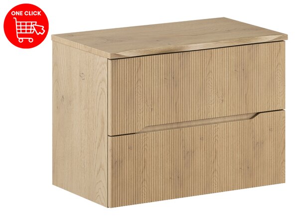 Comad Koupelnová skříňka pod deskové umyvadlo Nordic Cremona 80 dub cremona