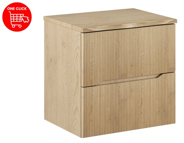 Comad Koupelnová skříňka pod deskové umyvadlo Nordic Cremona 60 cremona dub