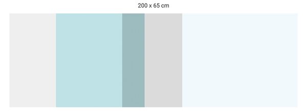 FUGU Ochrana stěny za postel - barevná paleta FBK-04 Varianta ochrany zdi: Delší strana postele 200x65 cm