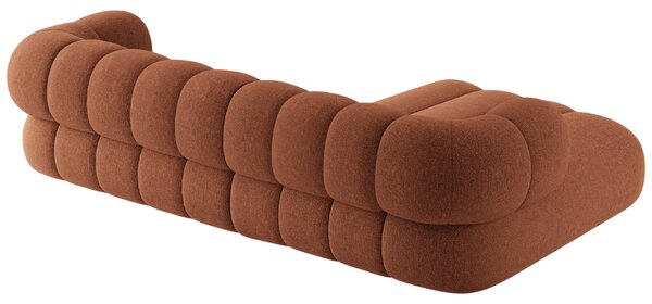 -25 % Dny MOMENTI– Cosmopolitan Design Terakotově oranžová rohová pohovka Koge 270 cm, levá
